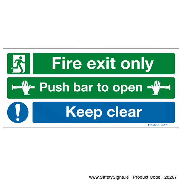 Fire Exit Only - 28267