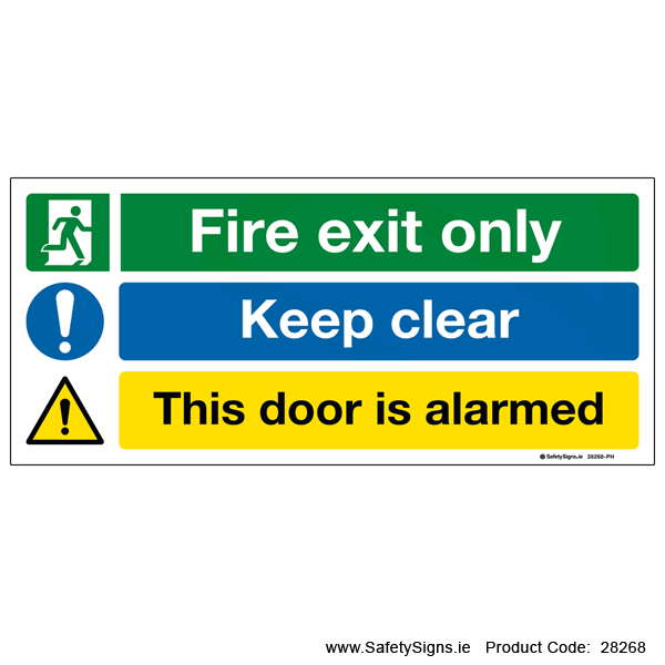 Fire Exit Only - 28268