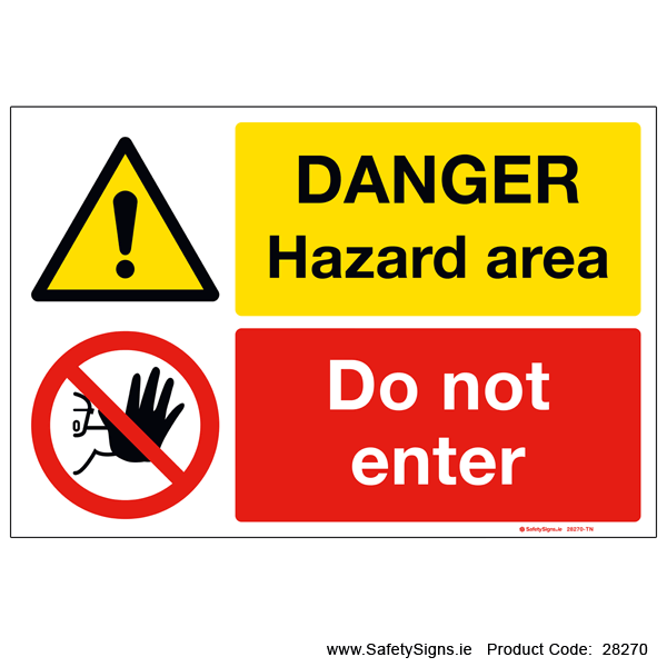 Hazard Area - 28270