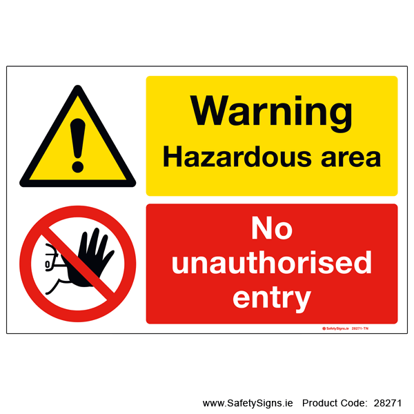 Hazardous Area - 28271
