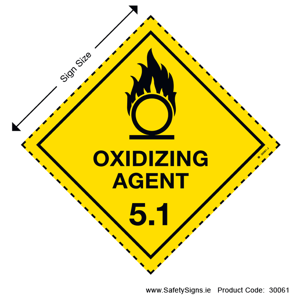 Class 5.1 - Oxidizing Agent - 30061