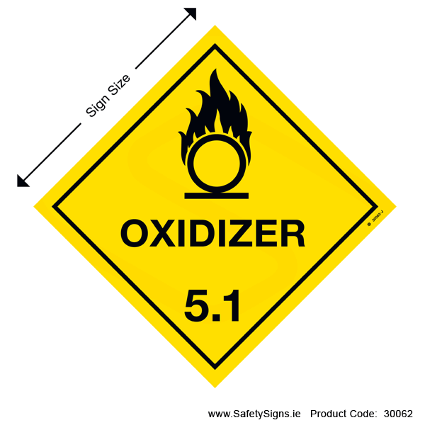 Class 5.1 - Oxidizer - 30062