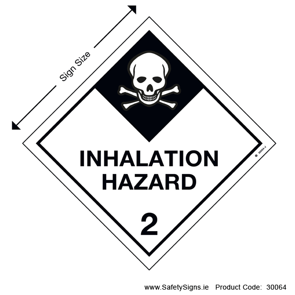 Class 2 - Inhalation Hazard - 30064