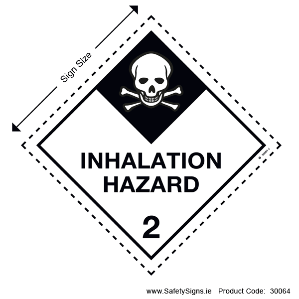Class 2 - Inhalation Hazard - 30064