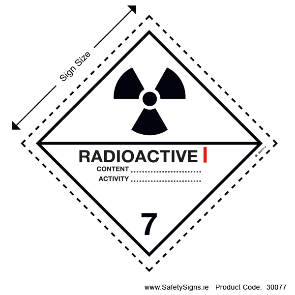 Class 7 - Radioactive I - White - 30077