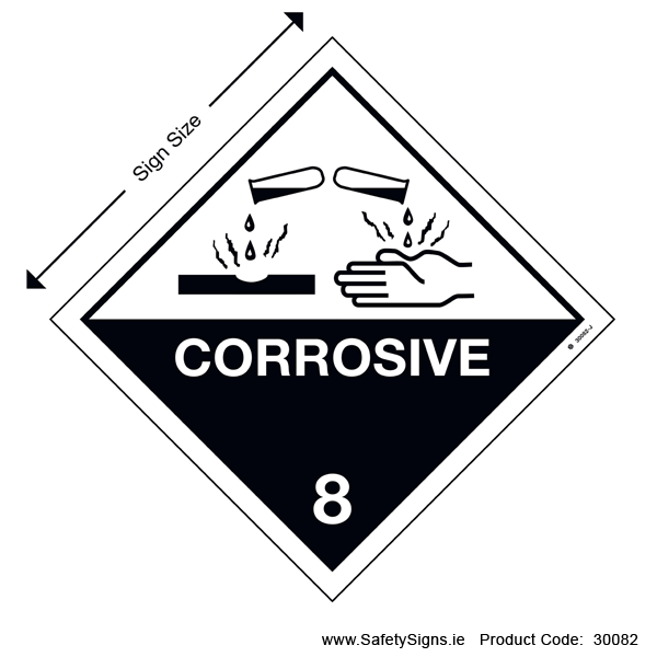 Class 8 - Corrosive - 30082