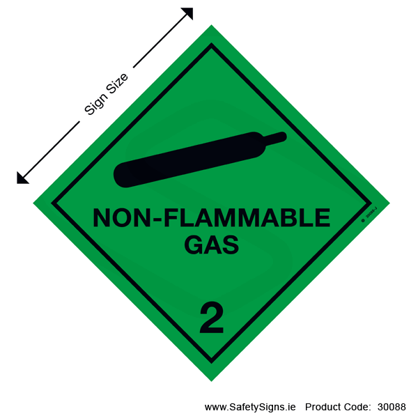 Class 2.2 - Non-Flammable Gas - 30088