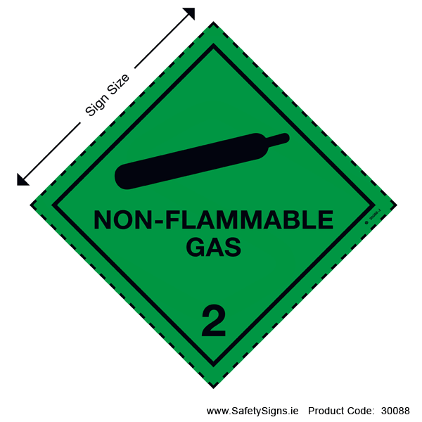 Class 2.2 - Non-Flammable Gas - 30088
