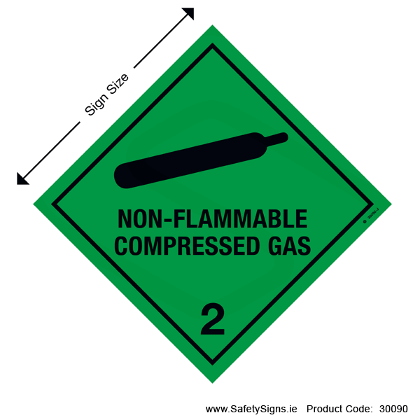Class 2.2 - Non-Flammable Compressed Gas - 30090