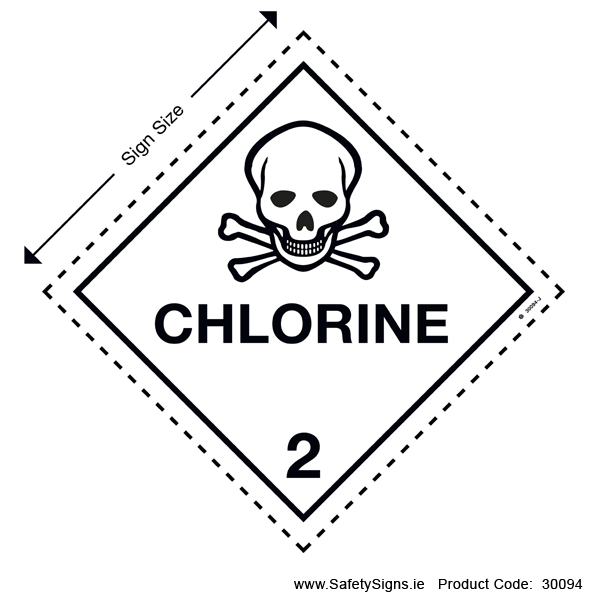Class 2.3 - Chlorine - 30094