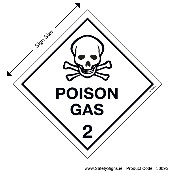 Class 2.3 - Poison Gas - 30095