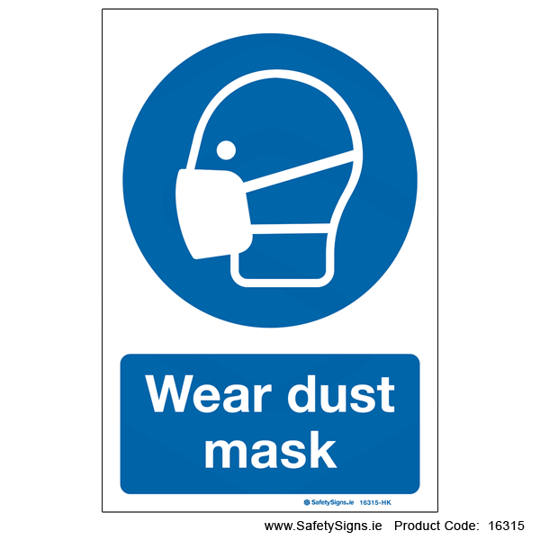 Wear Dust Mask - 16315