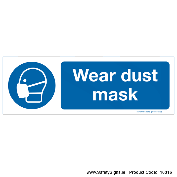 Wear Dust Mask - 16316