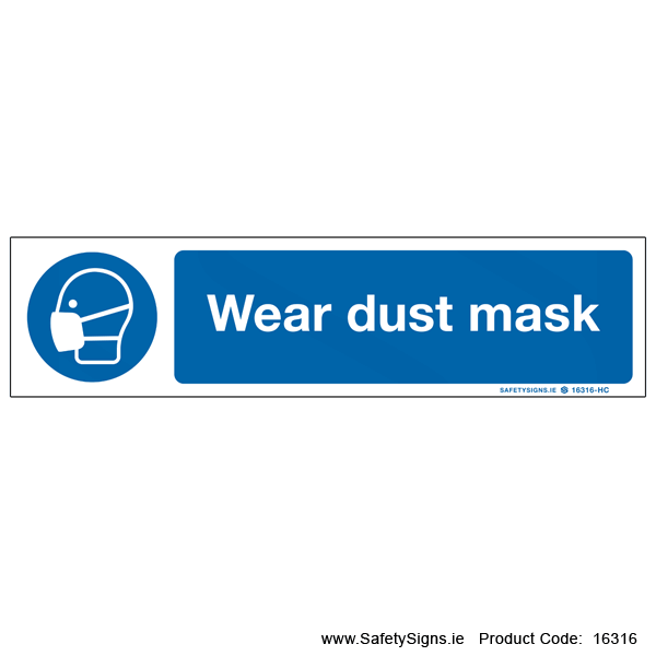 Wear Dust Mask - 16316