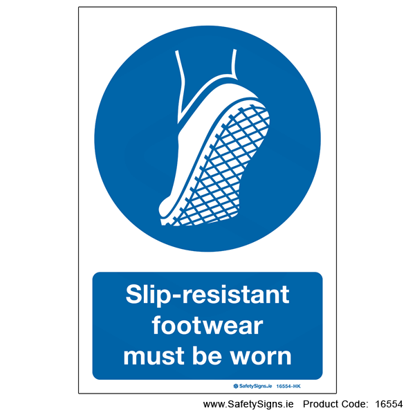 Wear Slip Resistant Footwear - 16554