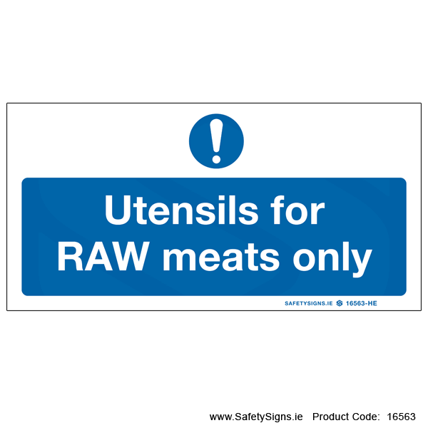 Utensils for Raw Meats only - 16563
