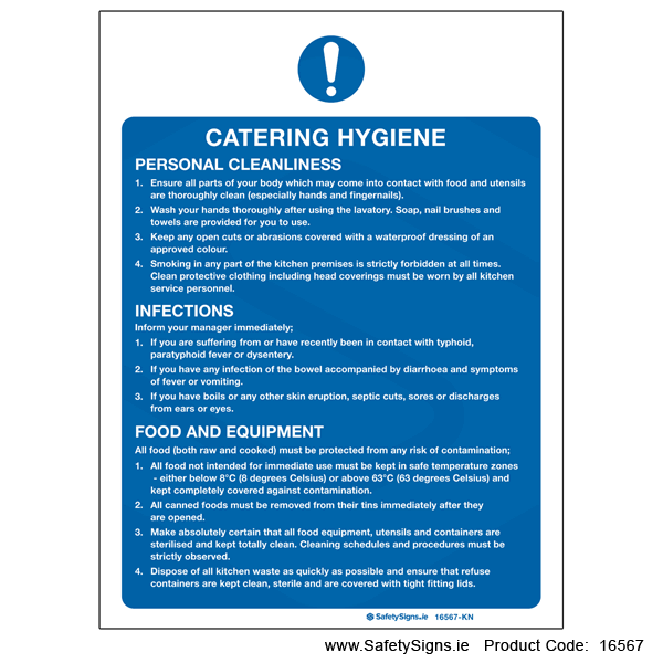 Catering Hygiene - 16567