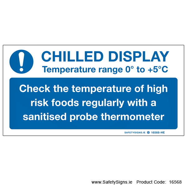 Chilled Display Temperature - 16568