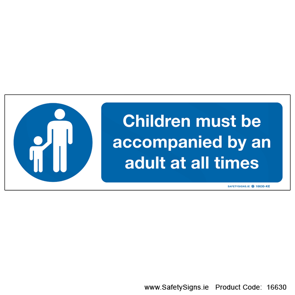 Children must be accompanied by Adult - 16630