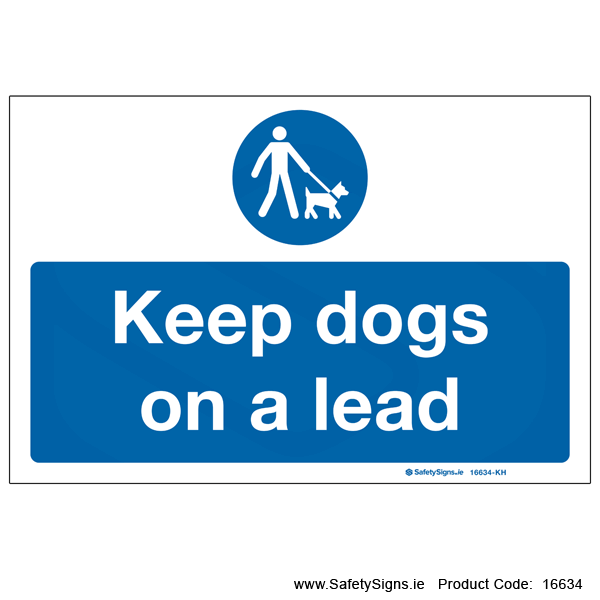 Keeps dogs on a lead - 16634