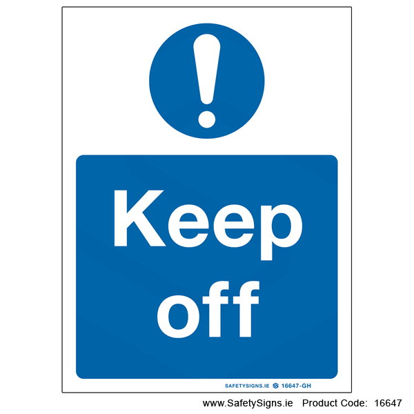 Keep off - 16647