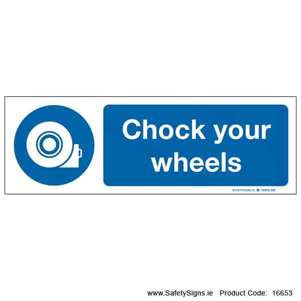 Chock your Wheels - 16653