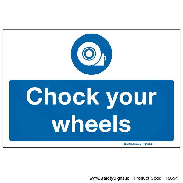 Chock your Wheels - 16654
