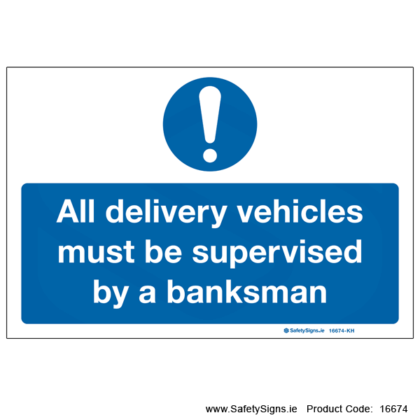 Delivery Vehicles must be Supervised - 16674