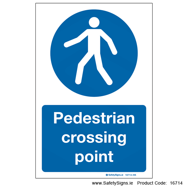 Pedestrian Crossing Point - 16714