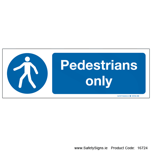 Pedestrians Only - 16724