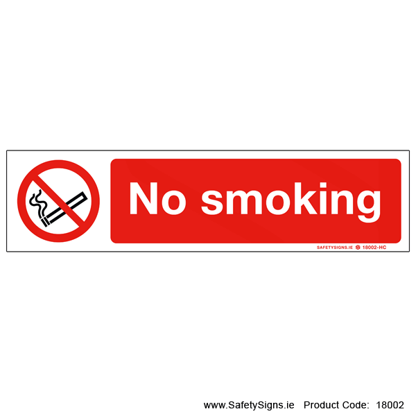 No Smoking - 18002