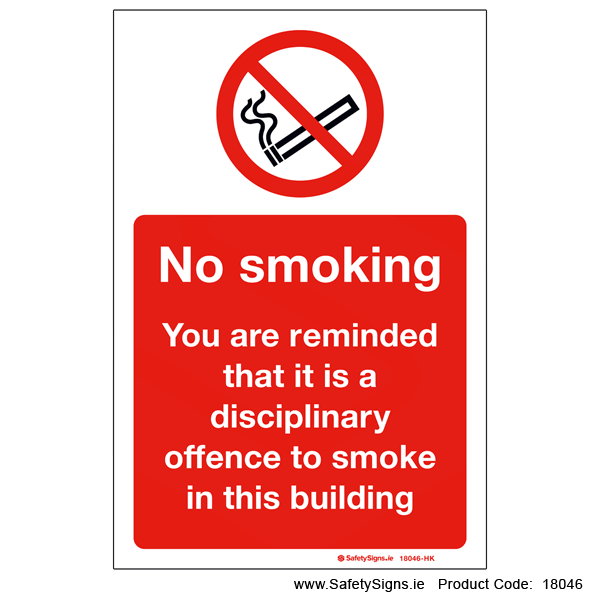 No Smoking - 18046