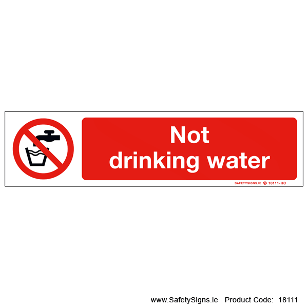 Not Drinking Water - 18111
