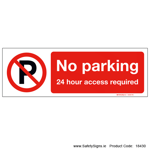 No Parking 24 Access required - 18430