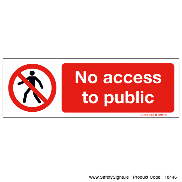 No Access to Public - 18446