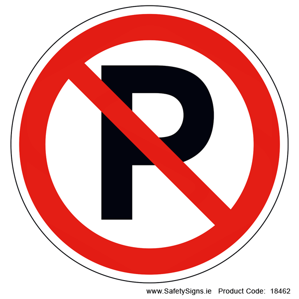 No Parking (Circular) - 18462