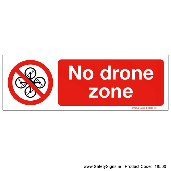 No Drone Zone - 18500