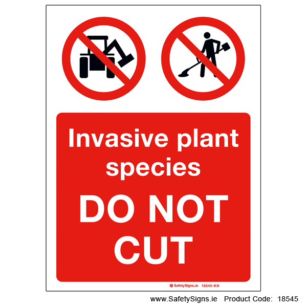 Invasive Plants Do not Cut - 18545