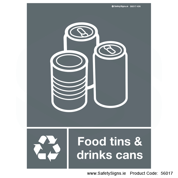Food Tins and Drinks Cans - 56017