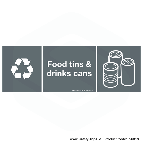 Food Tins and Drinks Cans - 56019