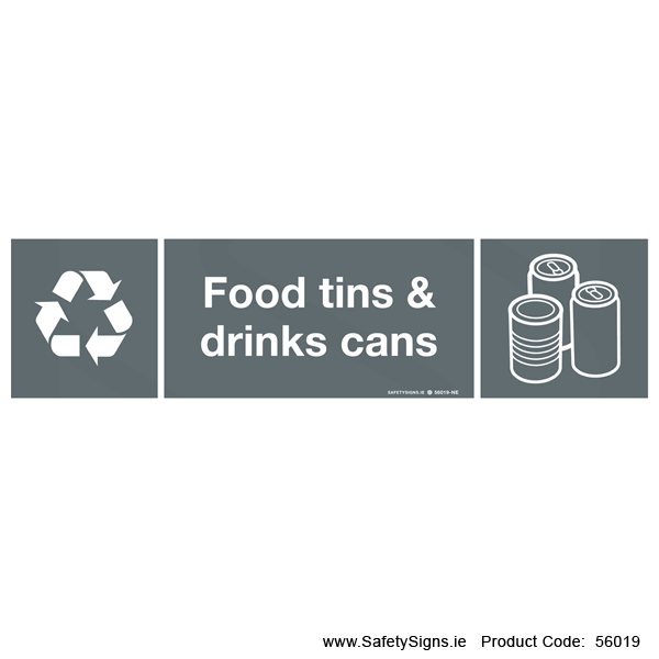 Food Tins and Drinks Cans - 56019