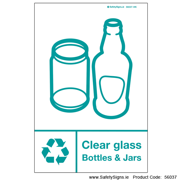 Clear Glass Bottles and Jars - 56037