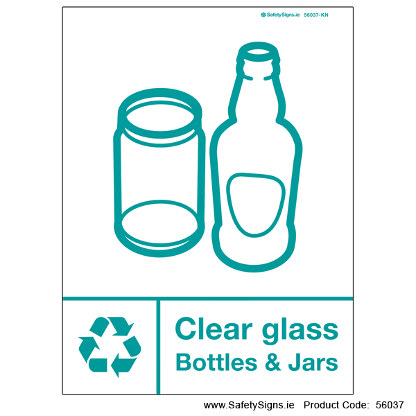 Clear Glass Bottles and Jars - 56037
