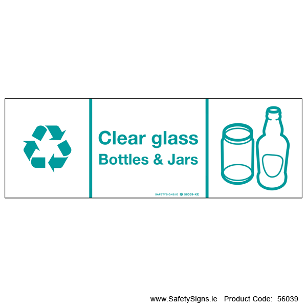 Clear Glass Bottles and Jars - 56039
