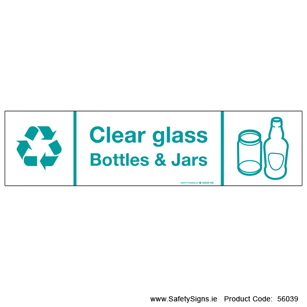 Clear Glass Bottles and Jars - 56039