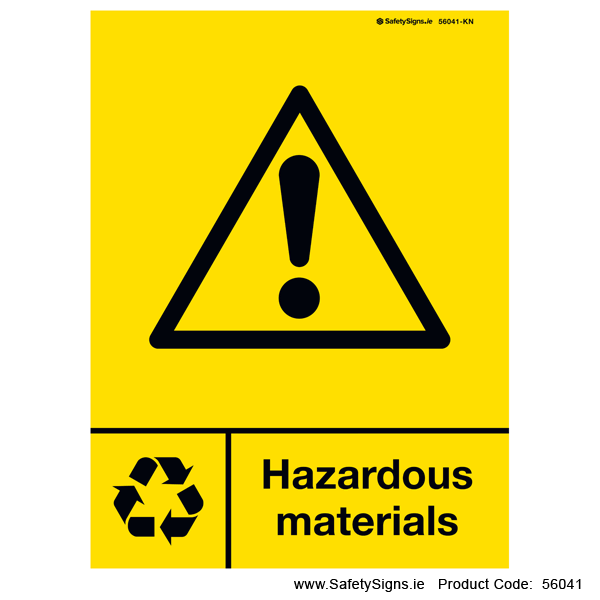 Hazardous Materials - 56041