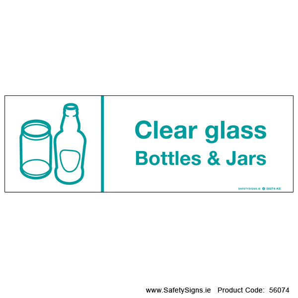 Clear Glass Bottles and Jars - 56074