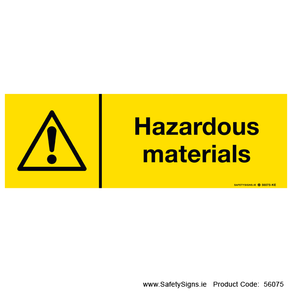 Hazardous Materials - 56075