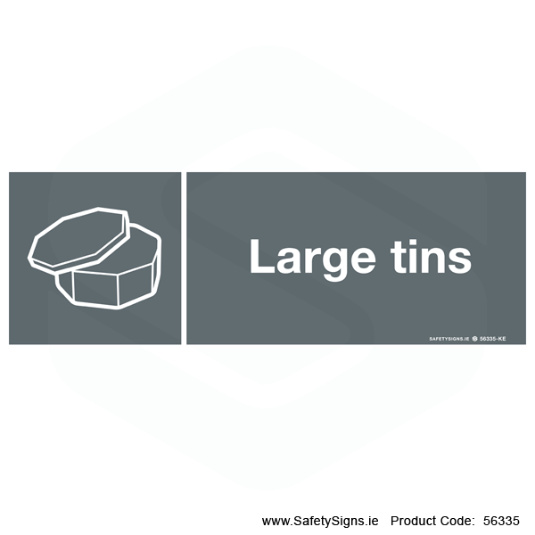 Large Tins - 56335