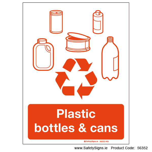 Plastic Bottles and Cans - 56352